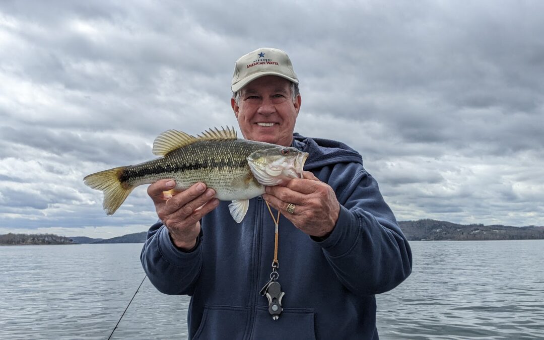 Branson Fishing Guide Table Rock Lake video fishing report 4/7/22