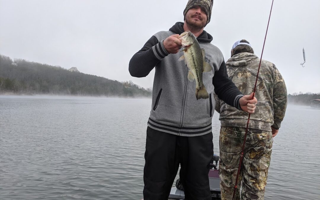 Branson Fishing Guide Table Rock Lake video fishing report 1/1/24